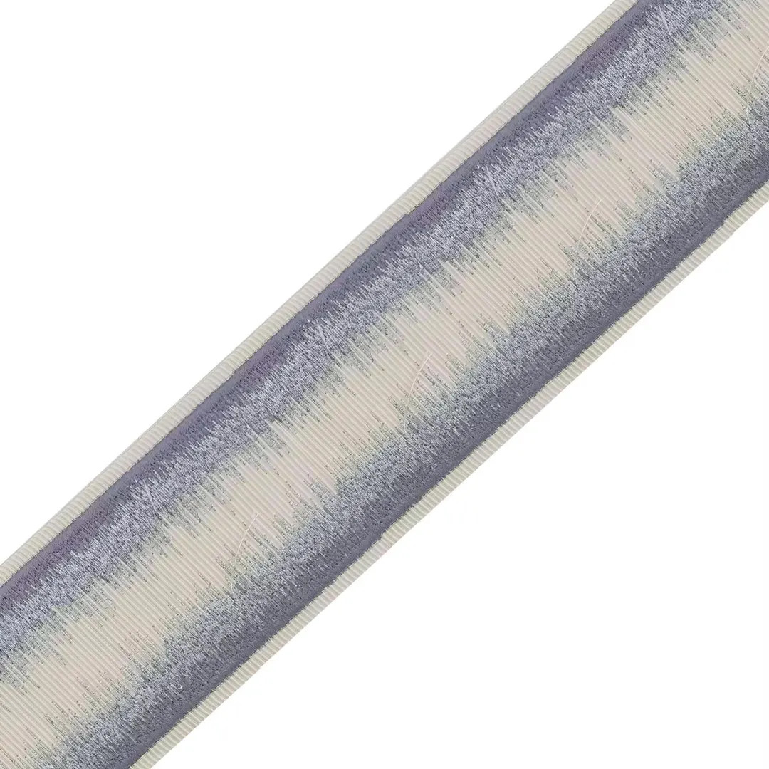 Dusty Blue French Blue “maude” Trim Tape Ribbon Trimming 2.5" - Curtain, Craft, Drapery, Upho... | Etsy (US)