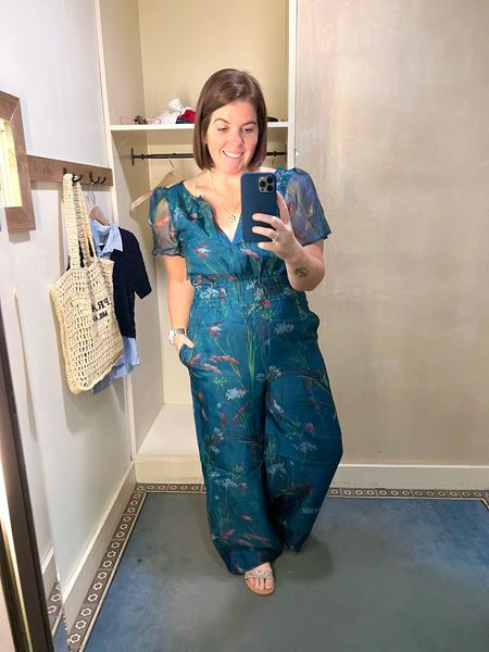 Obsessed is an understatement with this Anthropologie jumpsuit! This is part of the Somerset collection and it’s just so dreamy! The jumpsuit runs TTS (I’m wearing a medium) and it is perfect for any fall event you have coming up! 

#LTKxAnthro #LTKsalealert #LTKstyletip