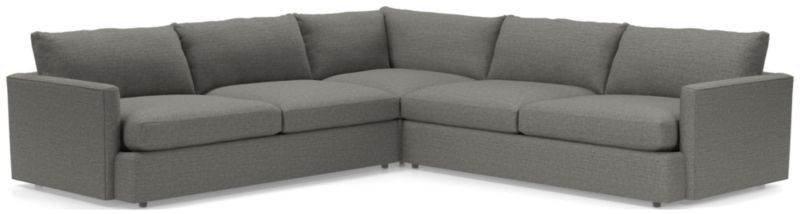 Lounge II 3-Piece Sectional Sofa + Reviews | Crate and Barrel | Crate & Barrel