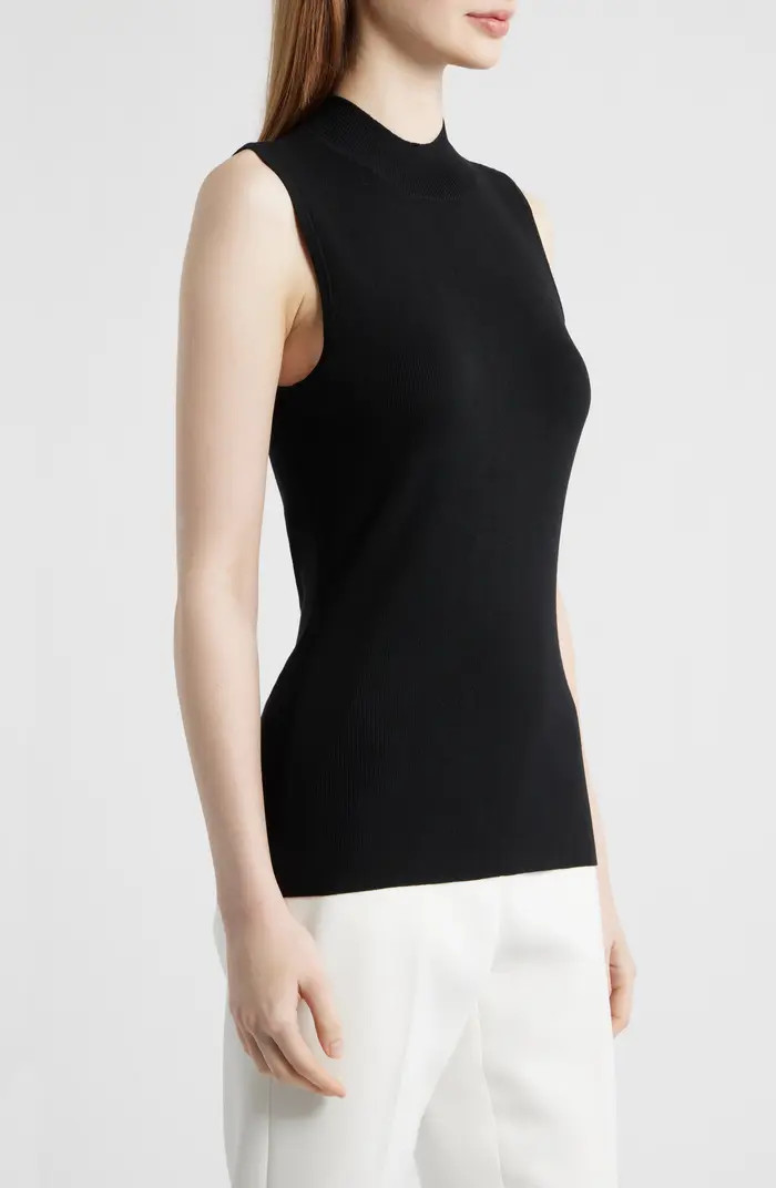 Sleeveless Mock Neck Sweater | Nordstrom