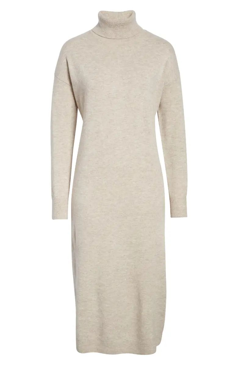 Long Sleeve Wool & Cashmere Sweater Dress | Nordstrom