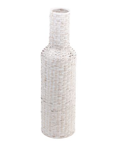 30in Woven Vase | Marshalls