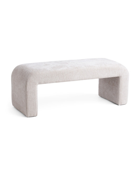 47in Modern Sophia Waterfall Bench | TJ Maxx