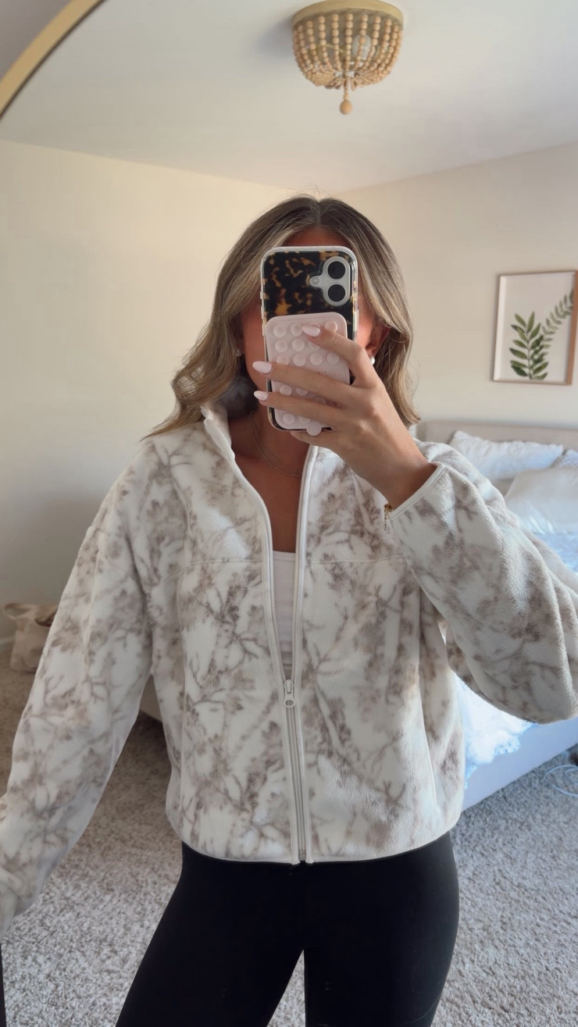 walmart deal days end today!! this fleece is $8 and comes in a number of fun colors. perfect light fit and full zip so you can throw on over a tank like i did! i love this camo one it’s perfect for fall and these ruffle tennis shoes are so cute and can be styled with so much!! so cute for the fall

#ltktarget #walmartfind #walmartdealdays #fallfinds #falloutfits #basicoutfits #targetfinds #ltkwalmart