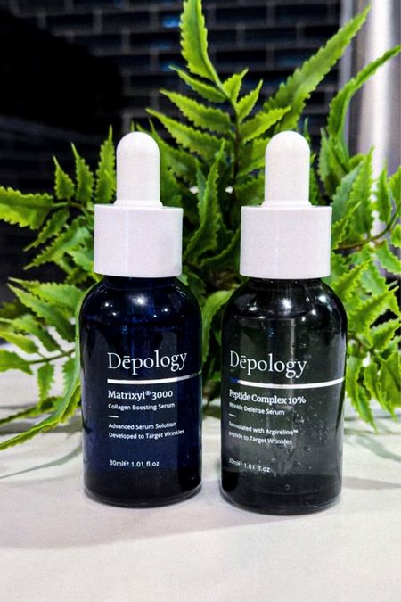 Stop Scrolling!! 🛑✋🏻 Dēpology serums will SELL OUT for Black Friday! #dēpologypartner

These serums are your must-have items for Black Friday. The ultimate duo for total hydration 🤩 While also fighting the signs of aging 👏🏻  Helps reduce the appearance of fine lines + wrinkles 🥳

💙 Matrixly 3000 Serum - hydrates + visibly reduces fine lines and wrinkles 
🩵 Peptide Complex 10% - targets fine lines + wrinkles, plumps the skin, leaves a glowing complexion ✨

The formula for both serums is very light weight and feels very soothing!✨ Created for all skin types, but very effective for dehydrated + aging skin💫 

Dēpology is having their once-a-year biggest sale right now - grab your serum duo before it sells out 🙏🏻

Comment “GLOW” for a DM with the Black Friday sale❤️ 

#depology #winterbestpair #blackfriday #blackfridaydeals #peptidecomplex #matrixly3000 

#LTKbeauty #LTKHolidaySale #LTKGiftGuide