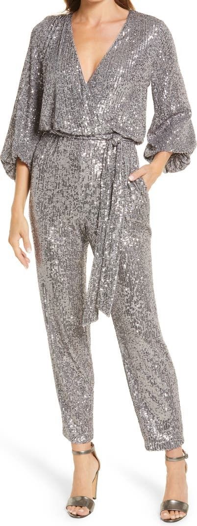 Holiday Sequin Jumpsuit  | Nordstrom