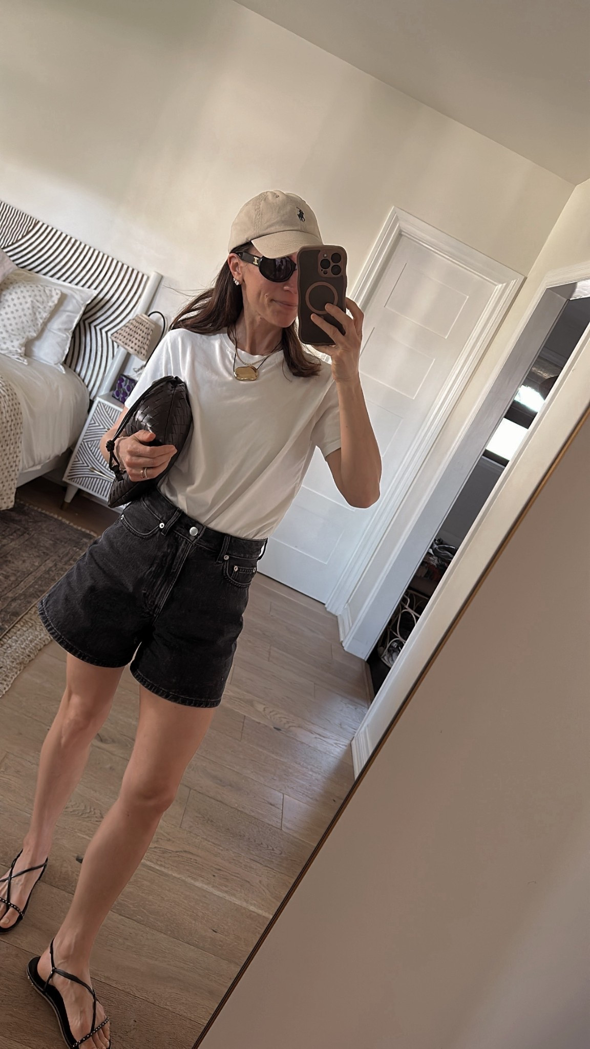 Today’s outfit for an 80 degree day 
Shorts are such a great inseam with a high rise fit 
True to size 


#LTKOver40 #LTKPetite