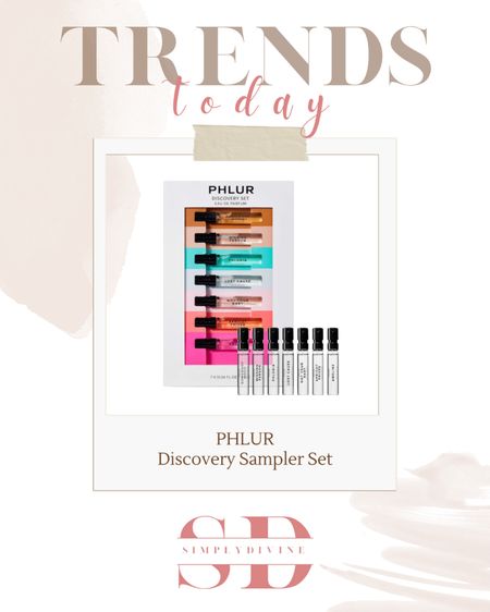 Really feeling this Phlur sample set. If you’re like me, you don’t use a lot of perfume at a time, so these will last you a while. 👀🛒🥰

| Sephora | sale | gift guide | holiday | beauty | perfume | Phlur | sampler | seasonal |

#LTKbeauty #LTKunder50 #LTKHoliday