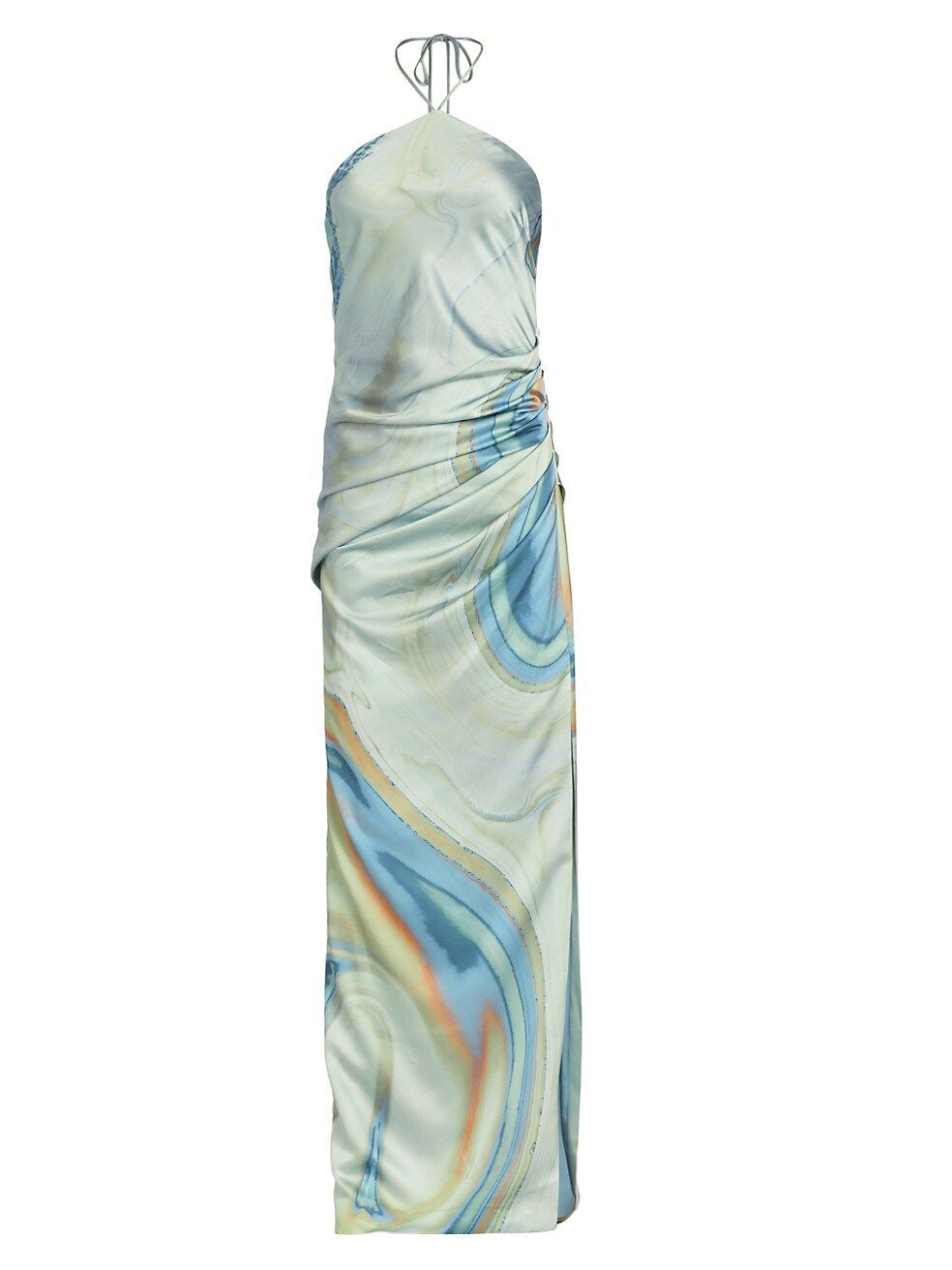 Hansel Satin Halterneck Gown | Saks Fifth Avenue