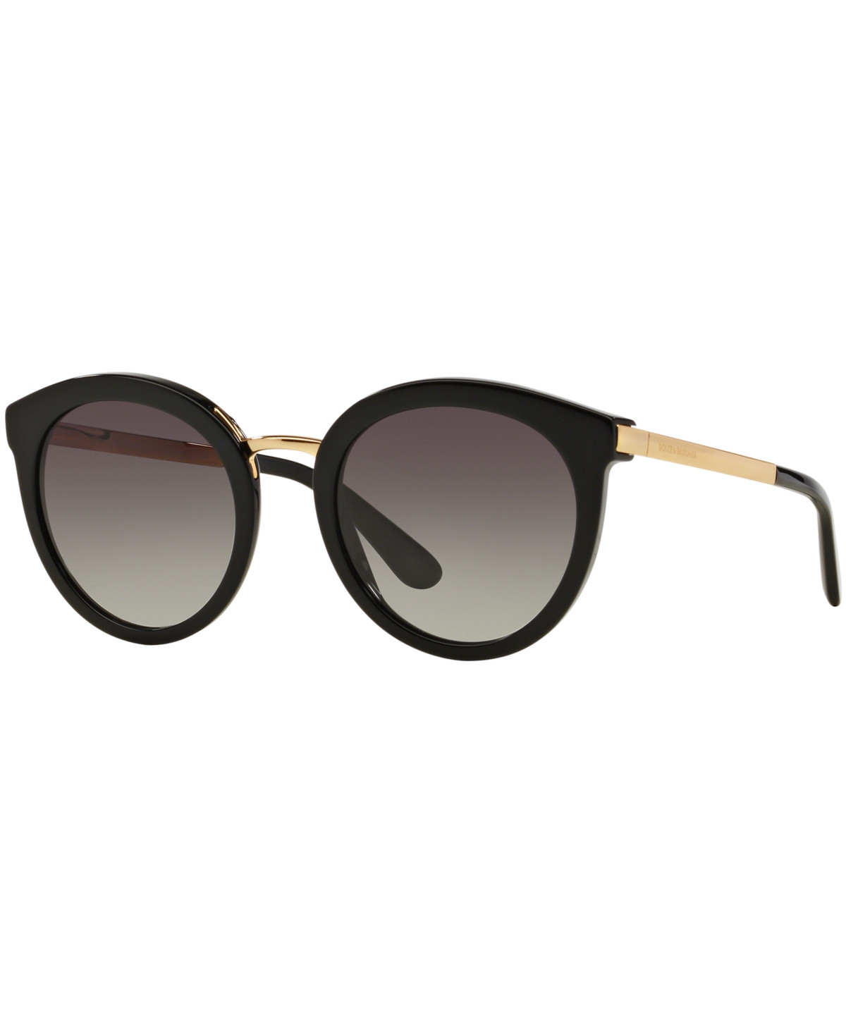 Dolce&Gabbana Women's Sunglasses, DG4268 Gradient - BLACK/GREY GRADIENT | Macy's