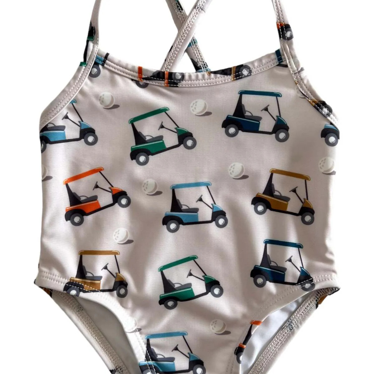 Golf Cart / Marina Swimsuit / UPF 50+ | SpearmintLOVE