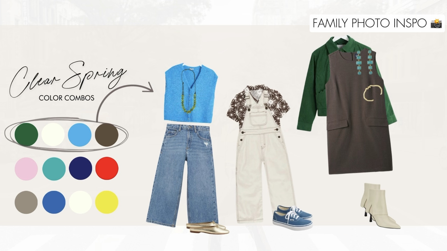 Coordinating family photos can be overwhelming, especially when you're trying to showcase everyone's personal style.

Some family members may gravitate to bold knits or all neutrals, while others gravitate to funky patterns. Wondering how to meet everyone's needs? 

Visit our blog at createdcolorful.com!

#createdcolorful
#clearspring

#LTKSeasonal #LTKStyleTip #LTKFindsUnder100