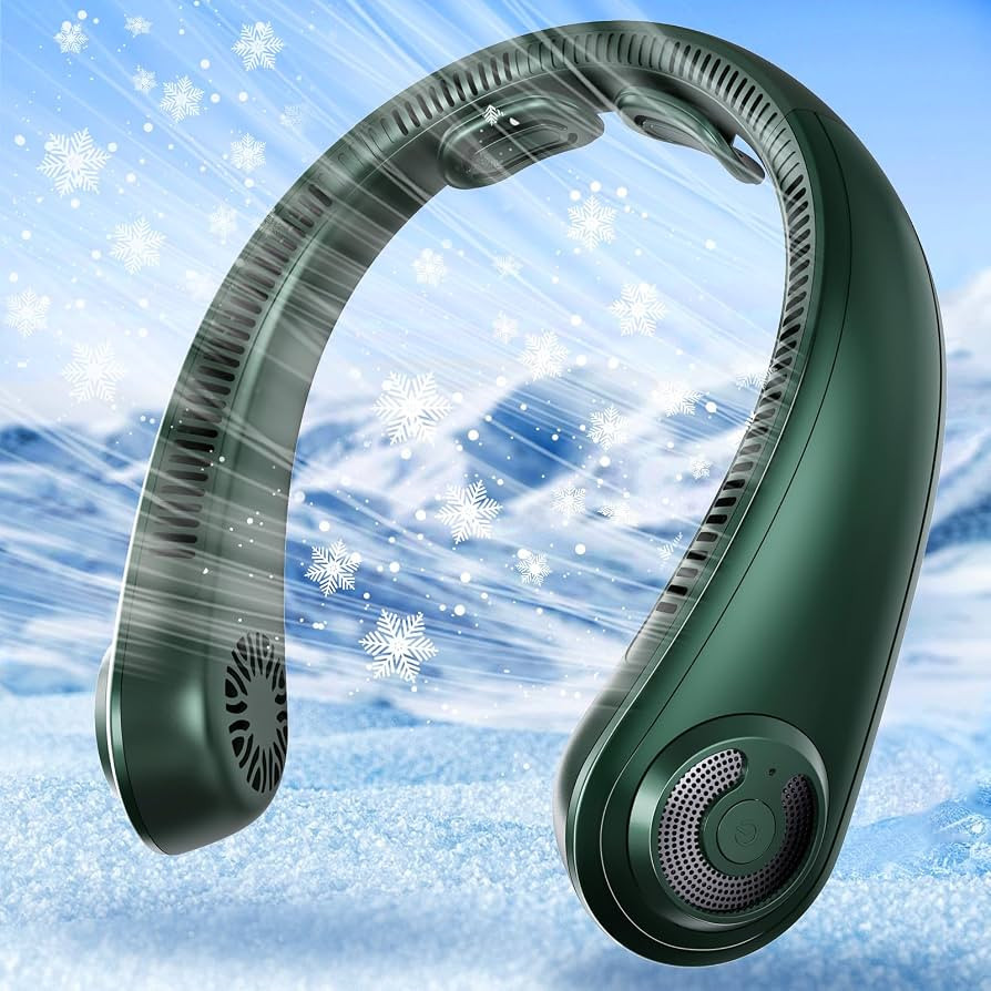 Portable Lightweight Neck Fan with Neck Support, Gifts for Mother's Day & Father's Day, Rechargea... | Amazon (US)
