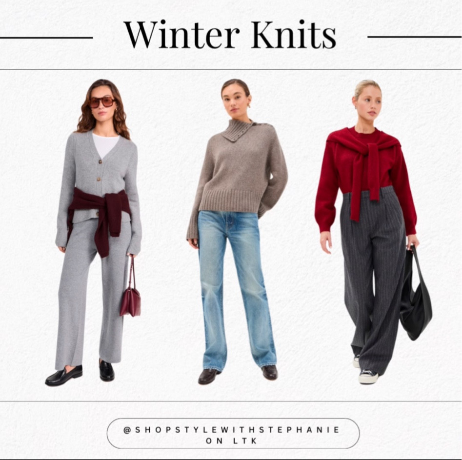 Cozy up in style this winter ❄️ Sharing three versatile looks featuring my favorite knits of the season! From casual days to dressy nights, these pieces are the perfect mix of warmth and chic. 🧣✨ Which outfit is your fave?! 🛒 #WinterStyle #CozyKnits #LTKSeasonalStyle

#LTKStyleTip #LTKSeasonal #LTKU