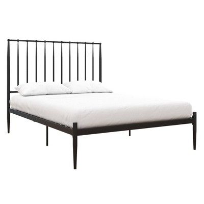 Gia Mid Century Modern Metal Bed - Room & Joy | Target