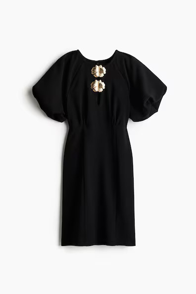 H & M - Robe ornementée - Noir | H&M (FR, IT, ES, PT, BE)