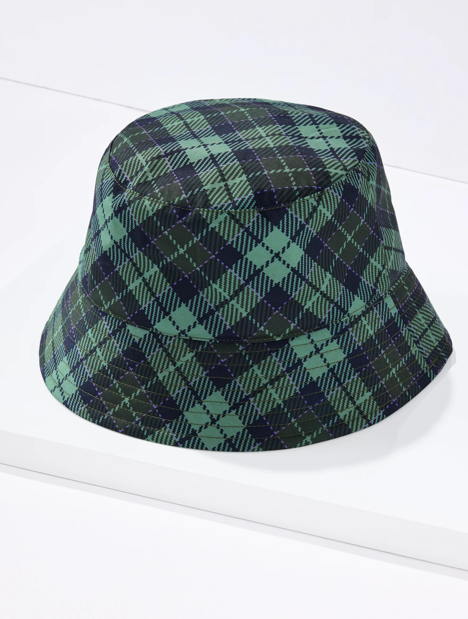 Hunting Plaid Rain Hat - Loden Frost - 001 Talbots | Talbots