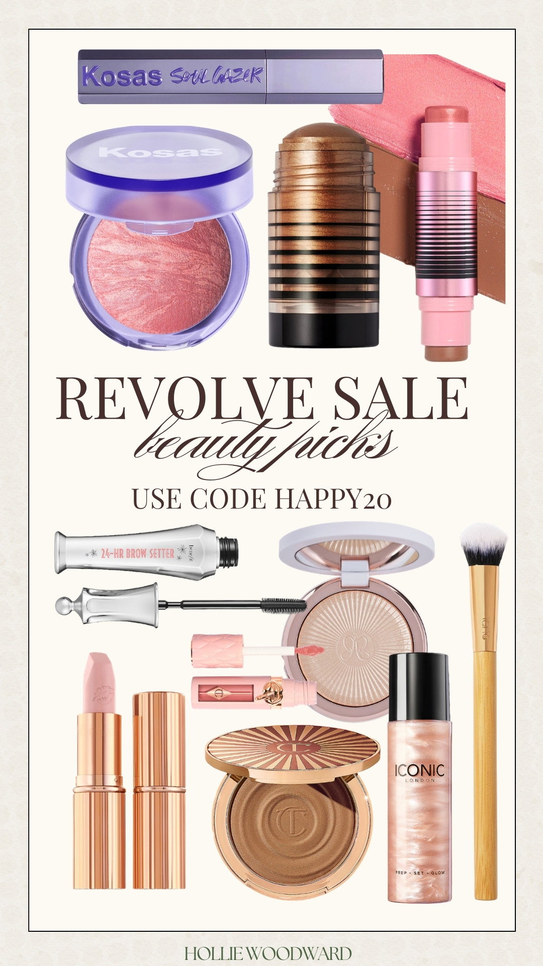 use code HAPPY20 for 20% on revolve today! 

 #LTKSaleAlert #LTKBeauty