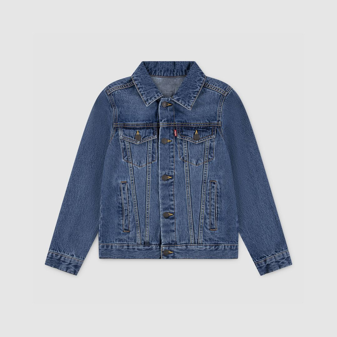Levi's Trucker Jacket With Patches Big Boys S-XL S | Levi's US