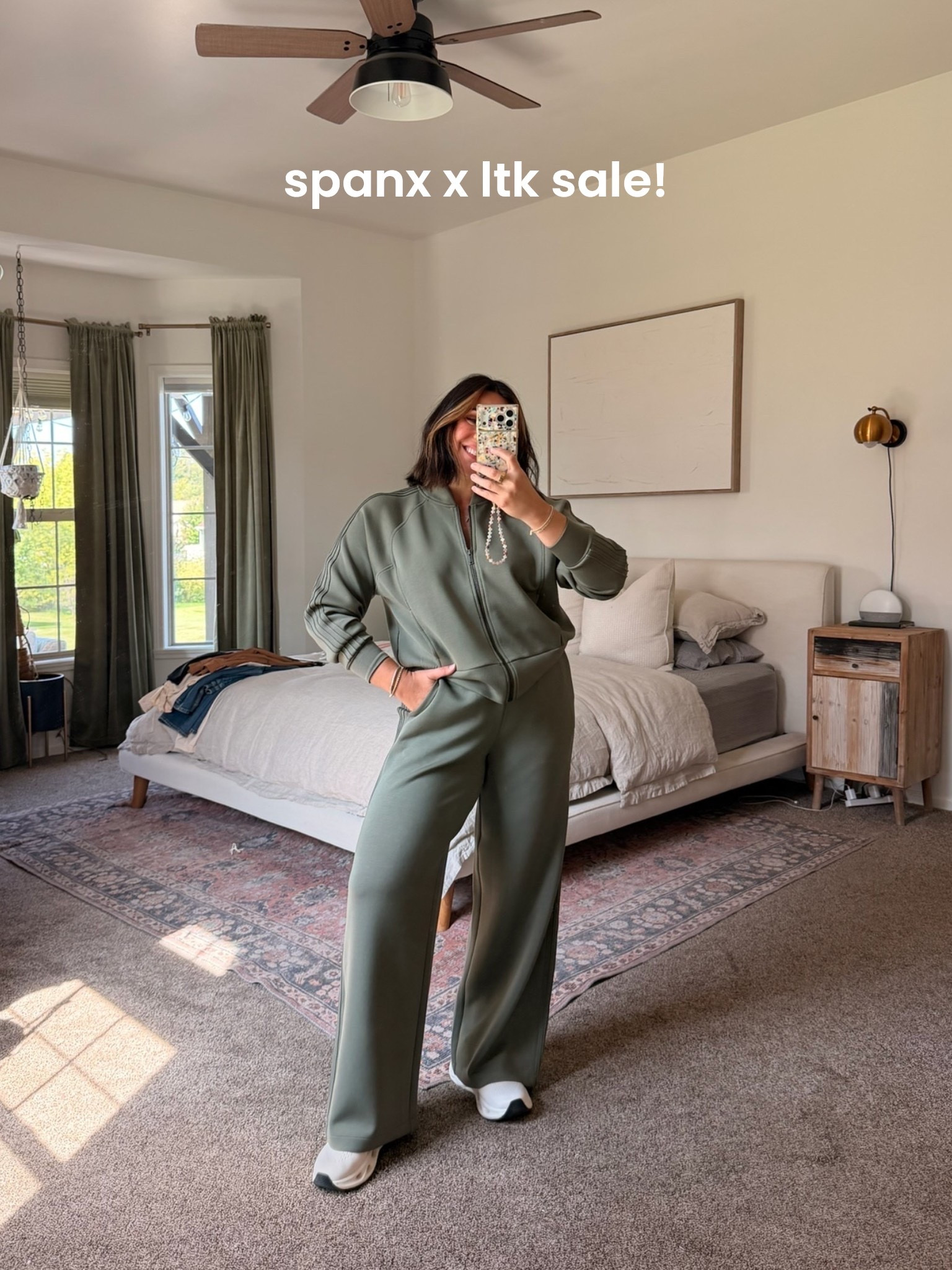 Spanx sale is live!! Air essentials included. I’m in a size L. Comfy fall outfit! School pickup/dropoff :)

#LTKSeasonal #LTKSaleAlert #LTKMidsize