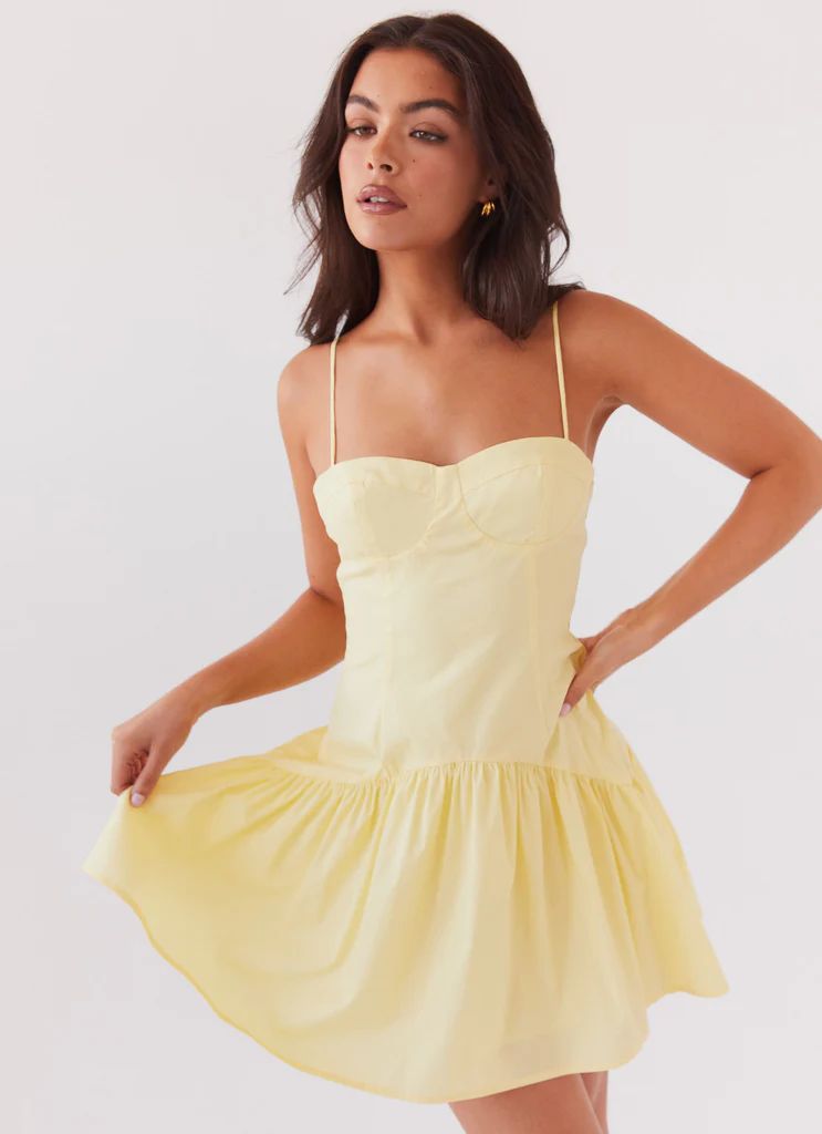 Endless Summer Mini Dress - Canary | Peppermayo (Global)