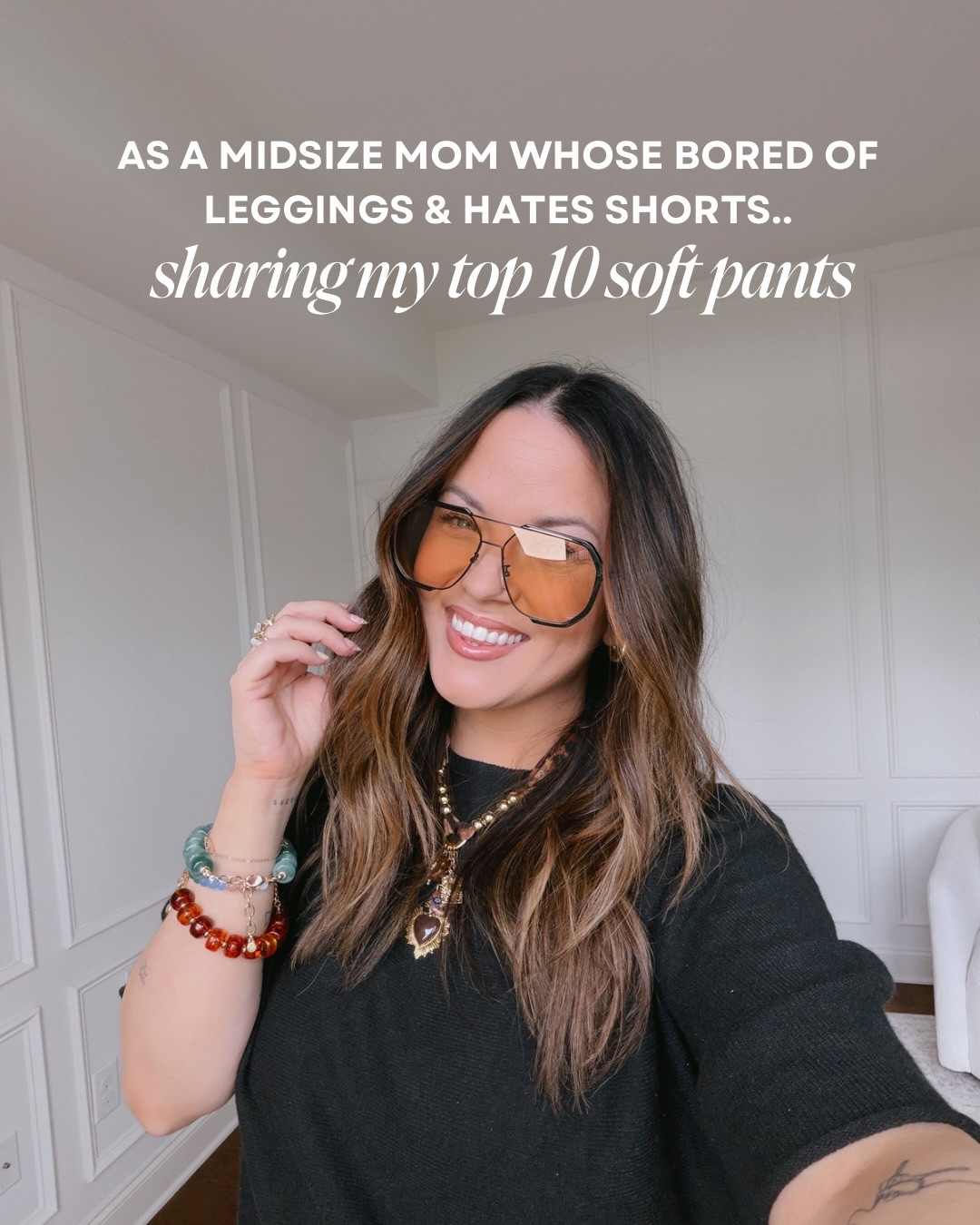 soft pants that will have you feeling comfy, cute & confident.. even with a mom pooch 🤭🤌🏻💛 comment PANTS & I’ll send you the 🔗 to 🛍️

#antipooch #softpants #leggings #coolmom