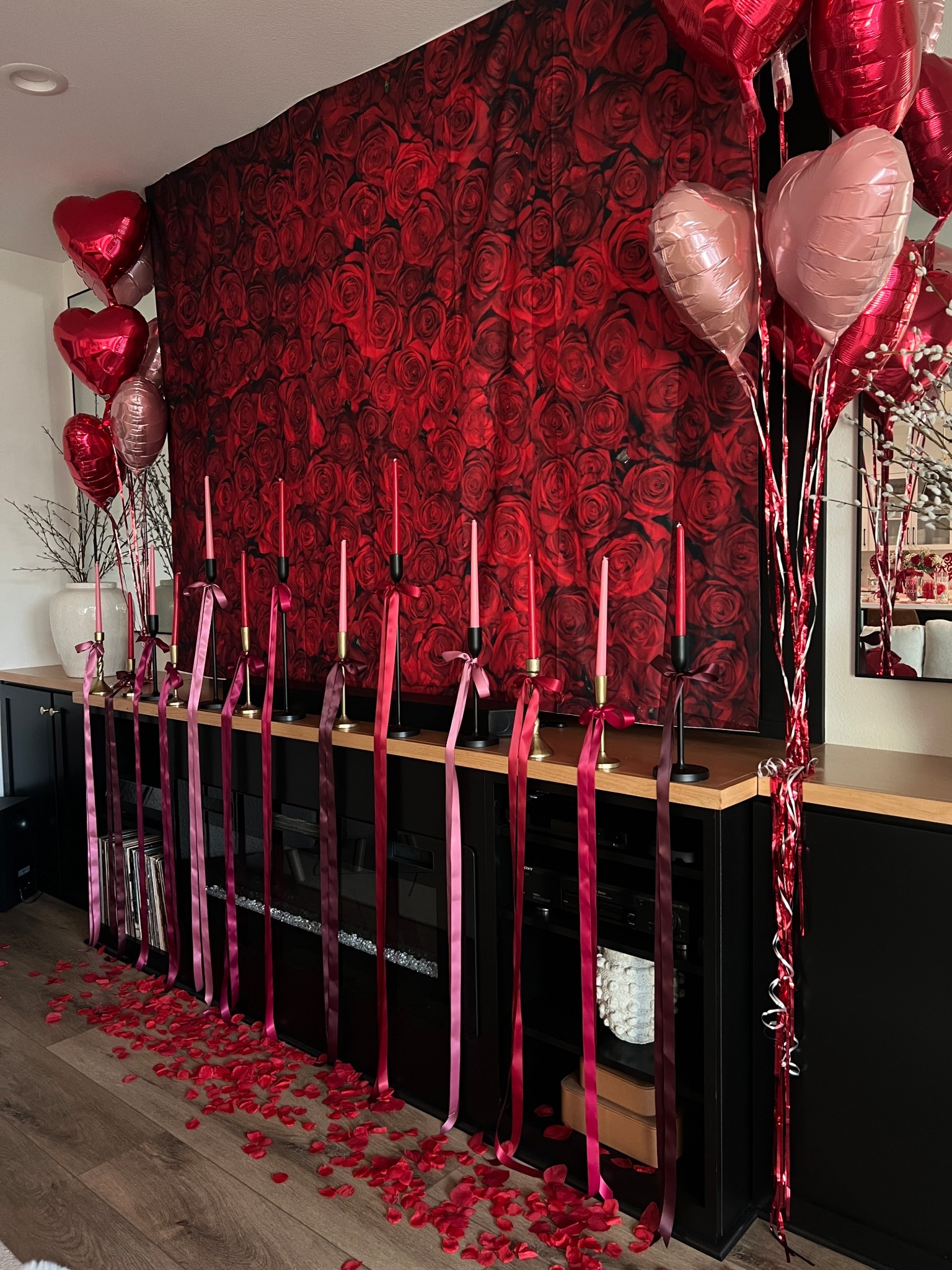 Valentine photo background, valentine mantle decor

#LTKValentine #LTKSeasonal #LTKHome