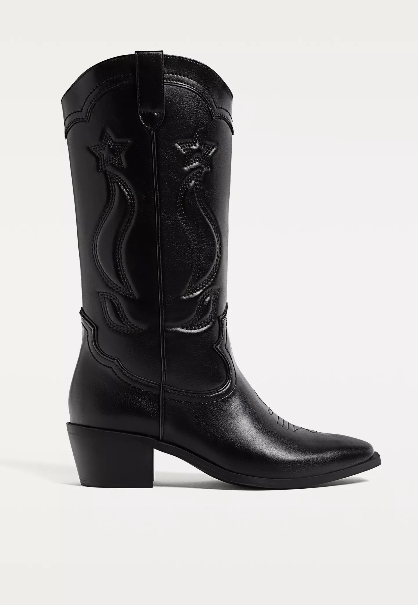 Heeled cowboy boots | Stradivarius (UK)