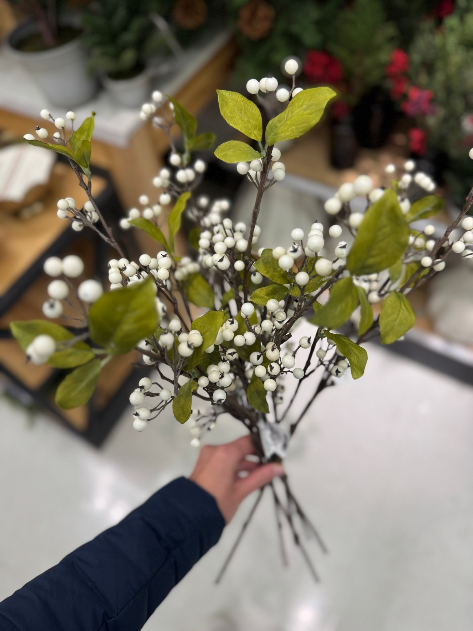 White holiday berry stems from target! Rounded up my favorite pics for christmas-ready Faux stems at target

#LTKHome #LTKSeasonal #LTKHoliday