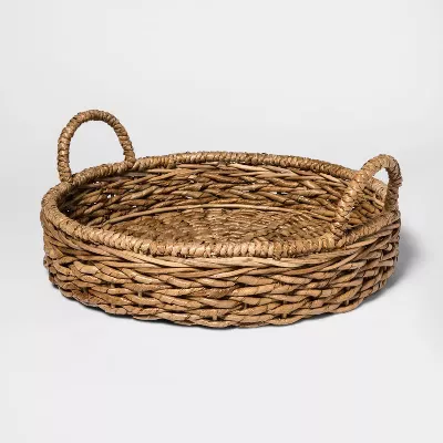 Chunky Seagrass Woven Serving Tray … curated on LTK