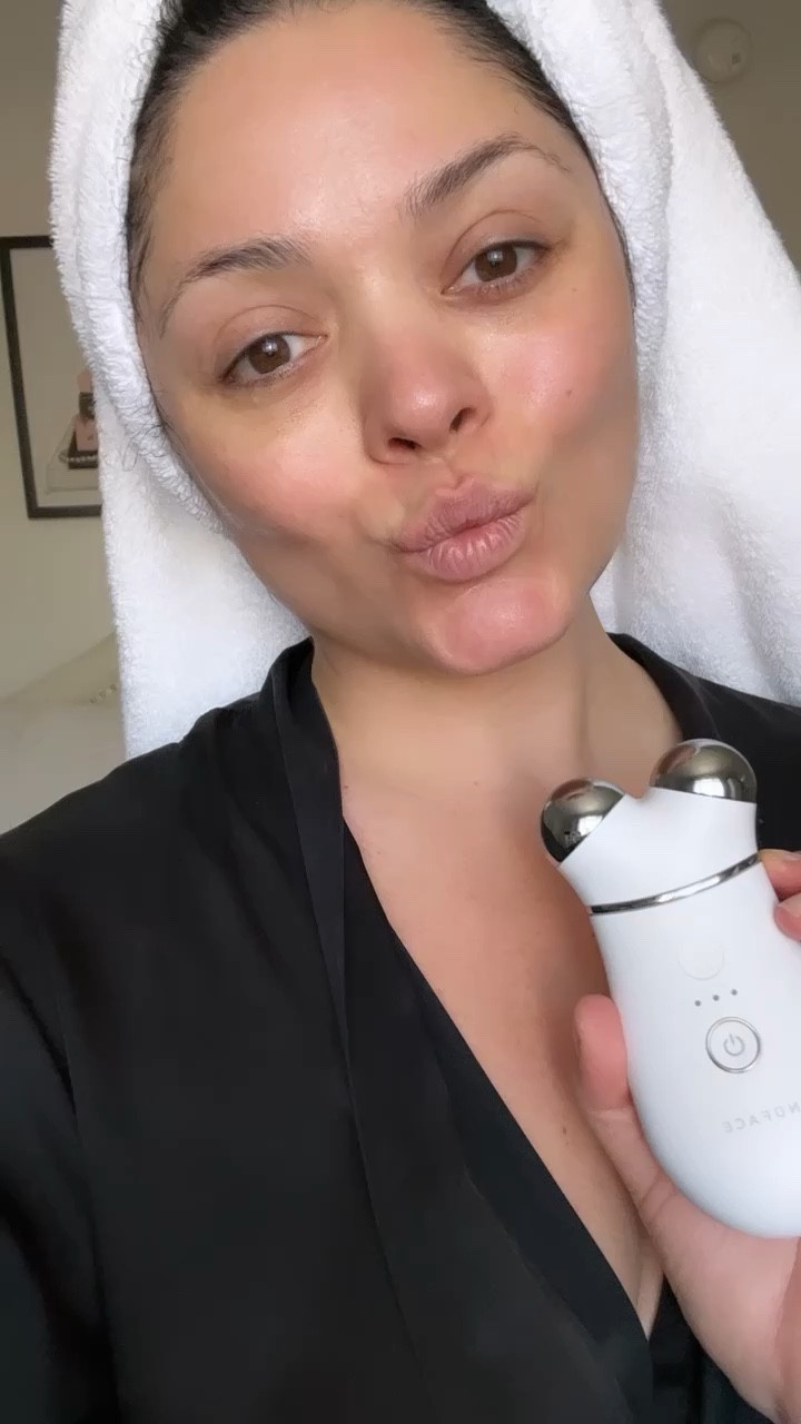 SNATCHED. I just did the five minute facial with the NUFace and LOVE how it removed excess fluid, made my skin feel awake, and natural flush. 10/10. 

#LTKxNSale #LTKbeauty #LTKsalealert