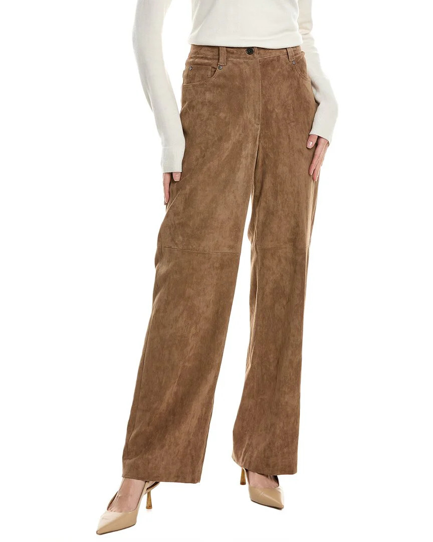 Brunello Cucinelli Suede Pant | Shop Simon