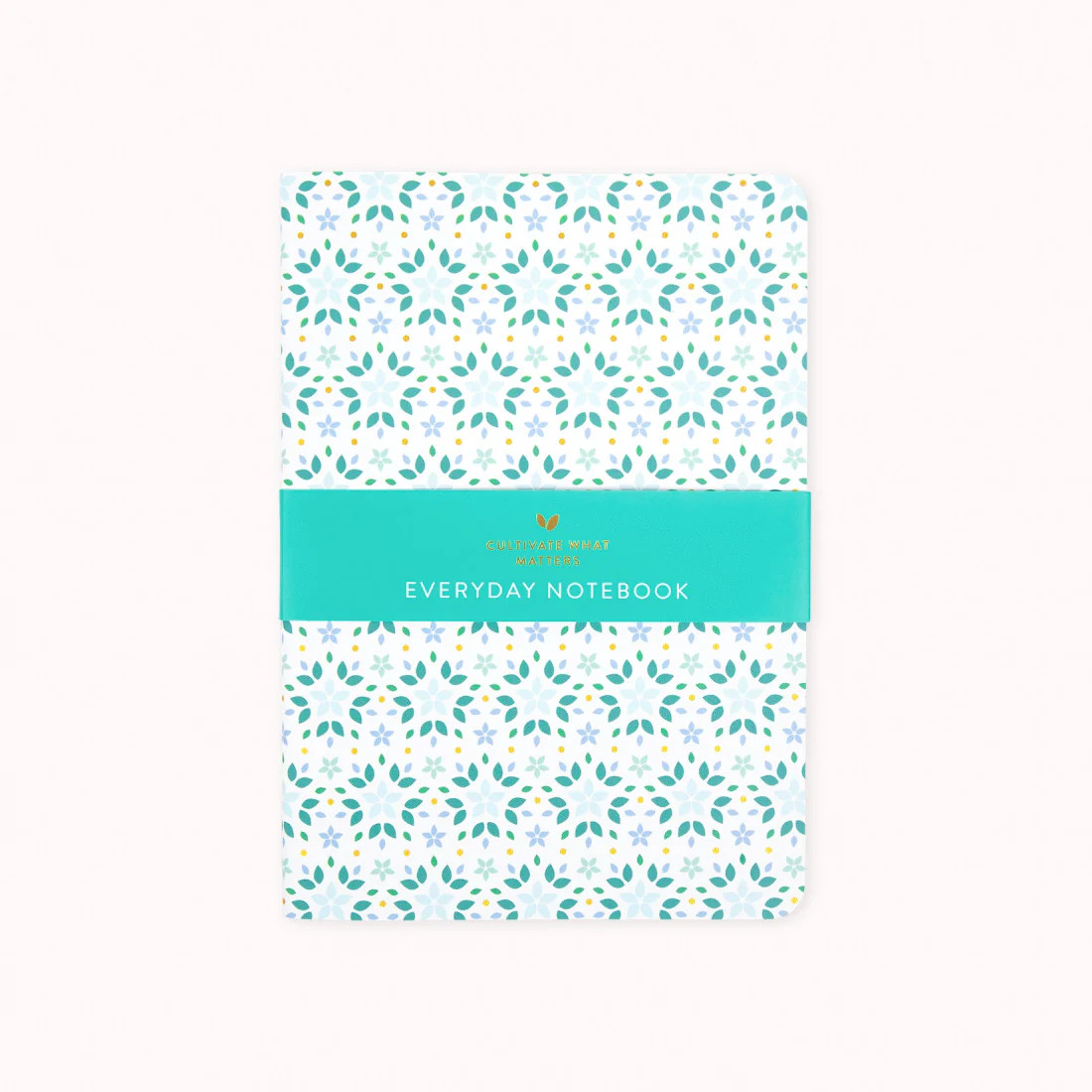 Everyday Notebook | Teal Tile (Lined) | Cultivate What Matters