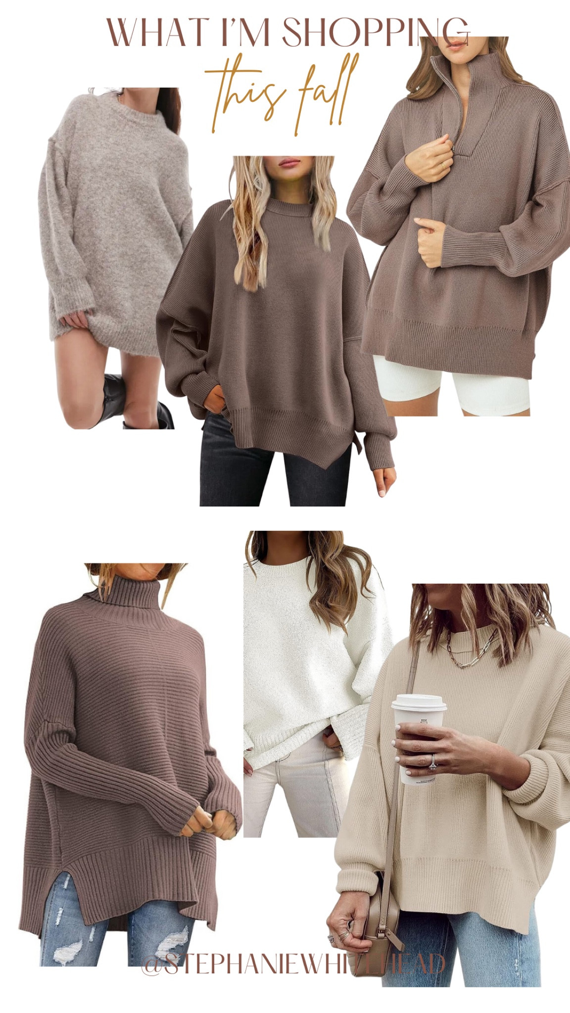 Fall sweaters 🍂🍁

#LTKstyletip #LTKfindsunder50 #LTKSeasonal