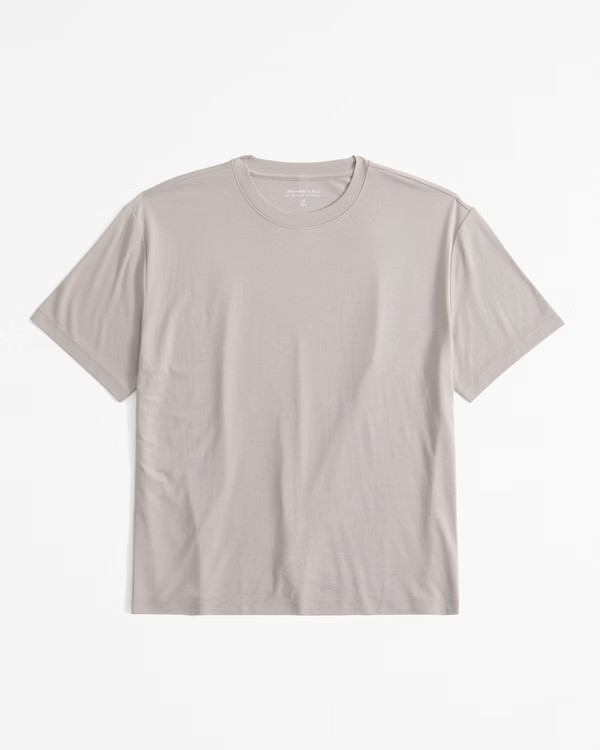 Cupro Easy Tee | Abercrombie & Fitch (US)