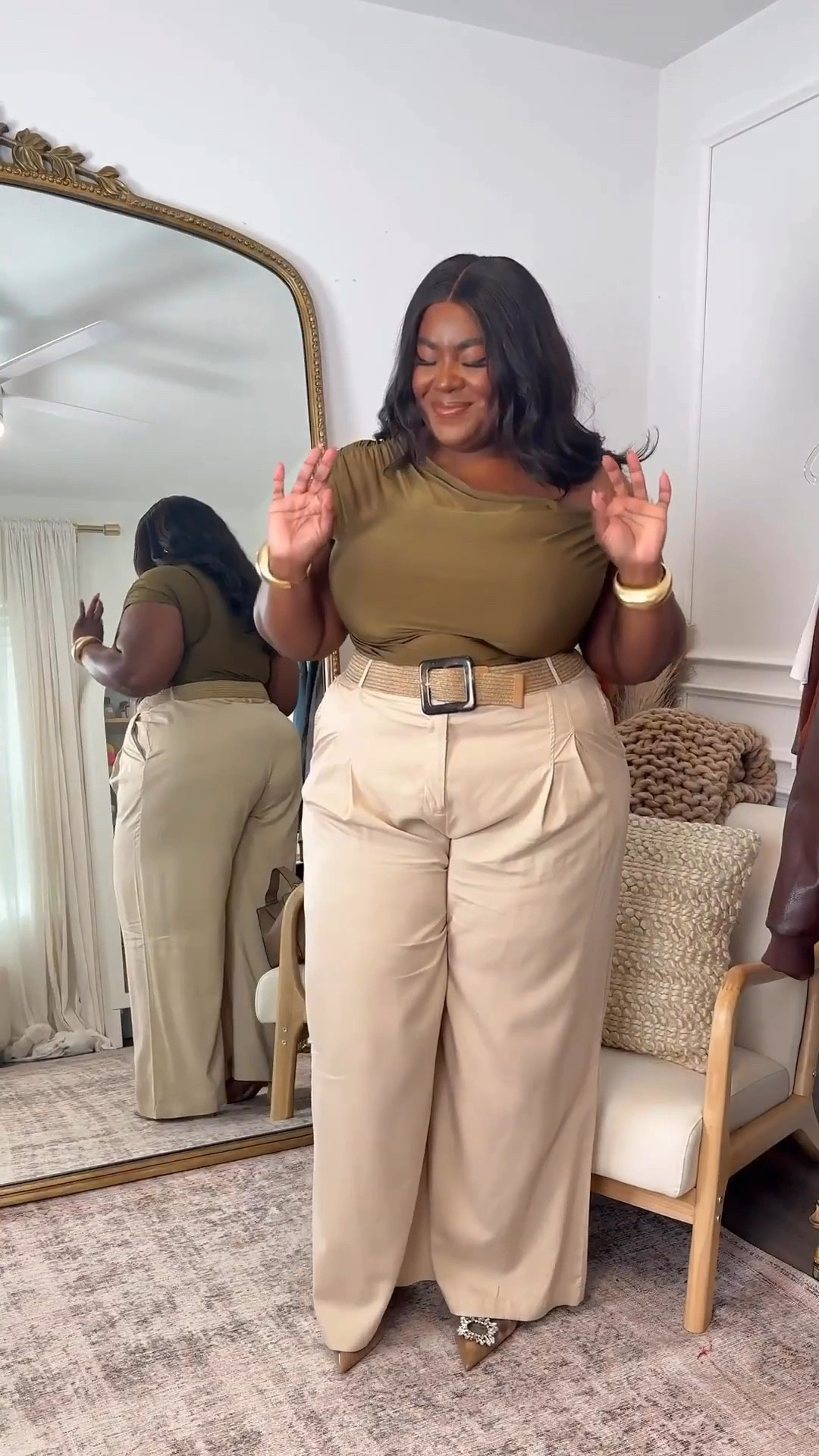 My top is a $7 SHEIN find! My pants are old but I’m linking something similar. Also linking the hair clips and curling iron I used in today’s grwm!

Top 4X

Spring outfit inspo, plus size, neutrals, vacation outfit, easter, travel

#LTKSpringSale #LTKPlusSize #LTKFindsUnder100