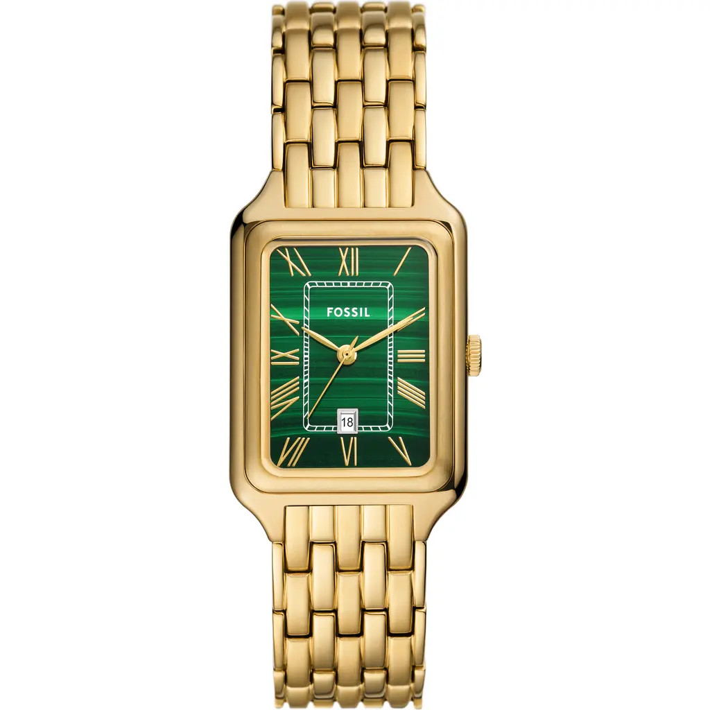 Fossil Raquel Bracelet Watch, 26mm in Gold at Nordstrom | Nordstrom
