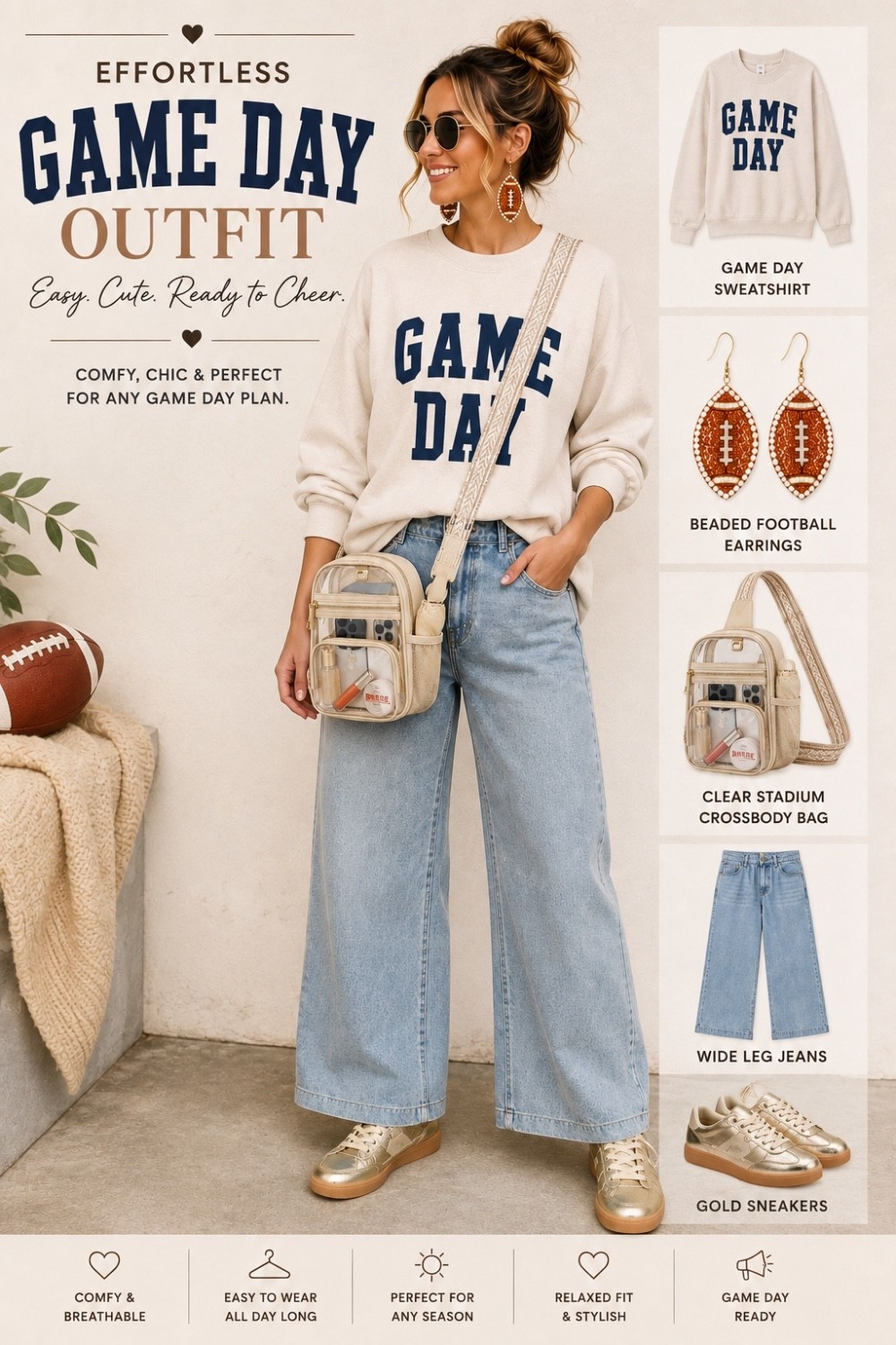 Game Day Outfit
#amazon

#LTKdayinmylife #LTKgrwm #LTKootd