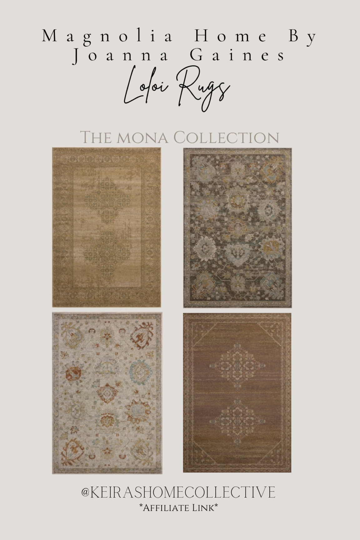 Loloi rugs and magnolia home by Joanna Gaines collection is here!

Area rugs
Rug
Runner
Throw pillows
Rugs direct 
Rugs USA
Wayfair
Neutral home decor
Neutral rug
Neutral pillow

#LTKhome #LTKstyletip #LTKsale