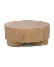 42x17 Runa Round Coffee Table | TJ Maxx