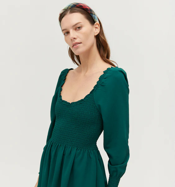 The Norah Nap Dress - Botanical Garden Crepe | Hill House Home US