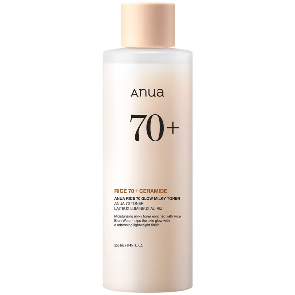 Anua Rice 70 Glow Milky Toner 250ml | Look Fantastic (UK)