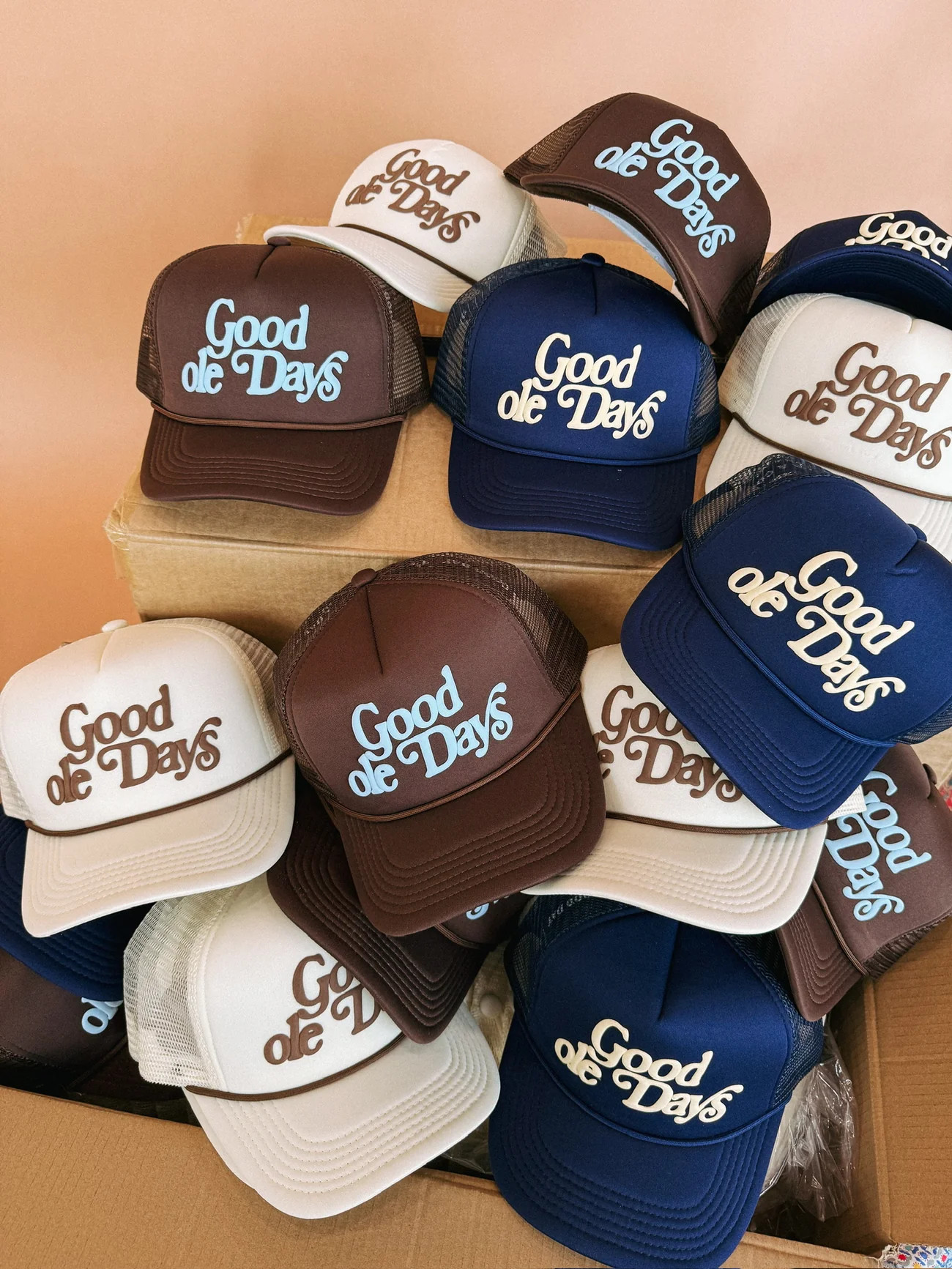 ETTA OG | good ole days trucker hat - cream | Etta+East