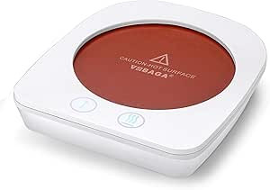 VOBAGA Coffee Warmer & Mug Warmer for Home Office Home Desk Use, 20w Electric Cup Beverage Warmer... | Amazon (US)