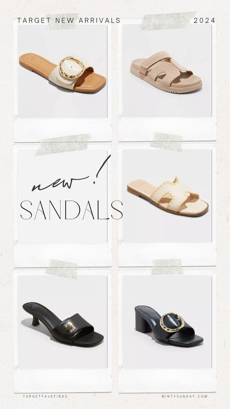 Target finds 2024 summer sandals new arrivals, look for less, target style, targetfavefinds 

#LTKSeasonal #LTKshoecrush #LTKfindsunder50