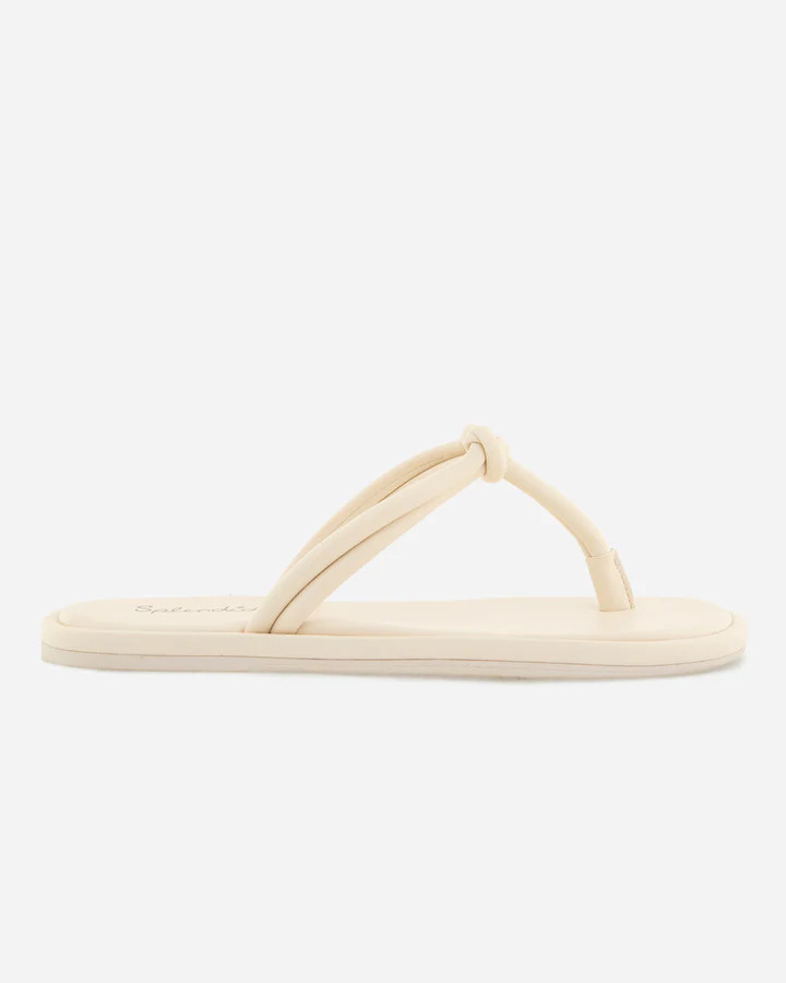 Fedora Leather Sandal in Oat | Splendid