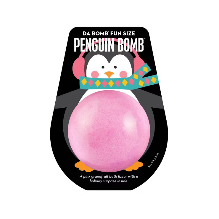 Da Bomb Bath Fizzers Penguin Fun Size Bath Bomb - 3.5oz | Target