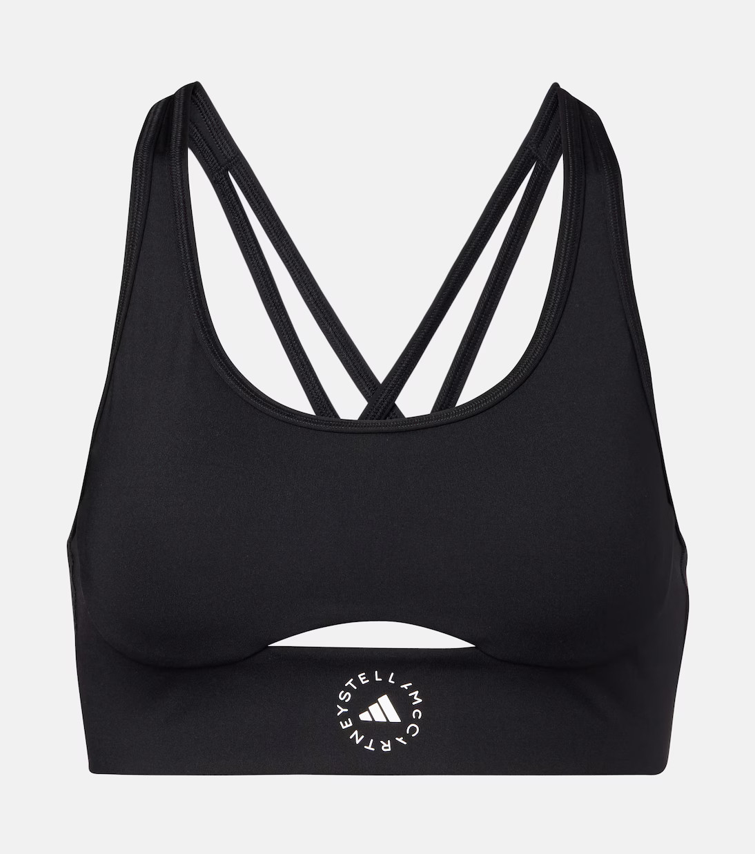 Logo padded sports bra | Mytheresa (INTL)