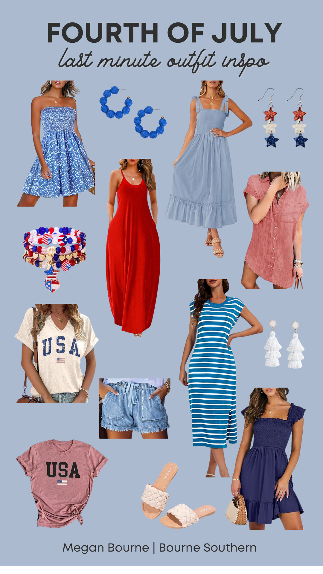 Last minute prime delivery 4th of July outfits, July 4th, Fourth of July outfit, Summer dress 

 #LTKSeasonal #LTKMidsize #LTKFindsUnder50