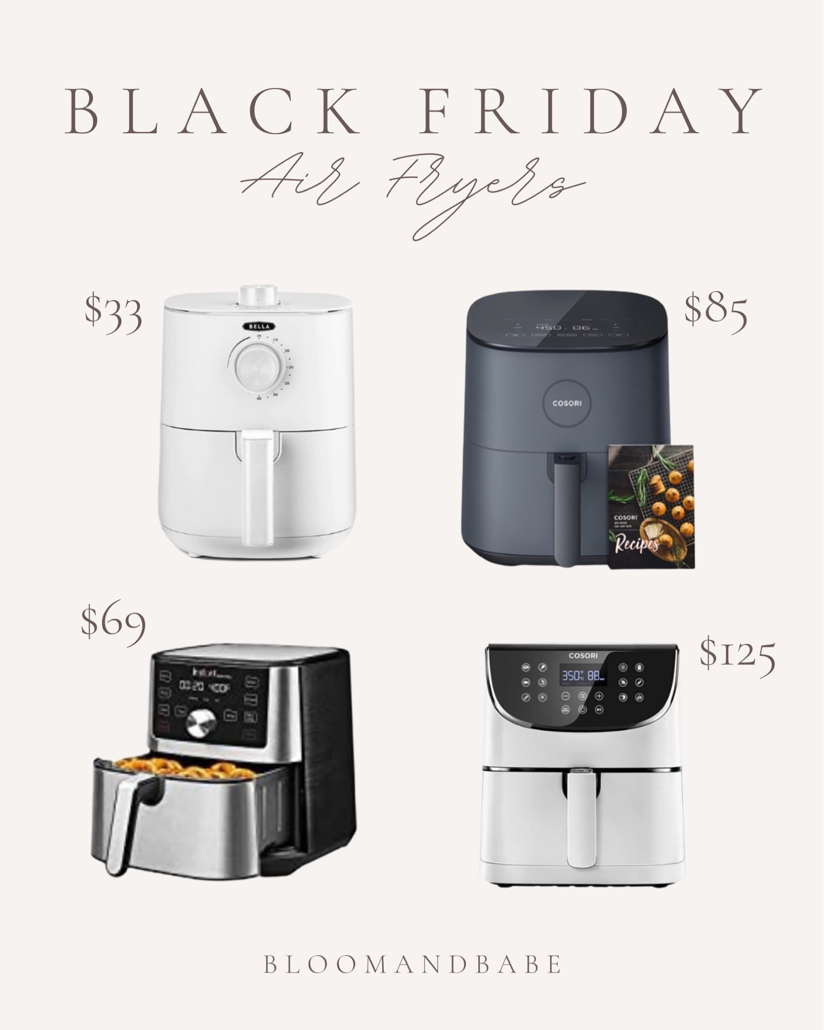 Amazon Black Friday sale on air fryers!

#LTKsalealert #LTKhome #LTKHoliday